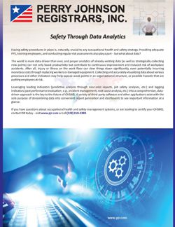 Safety Through Data Analytics