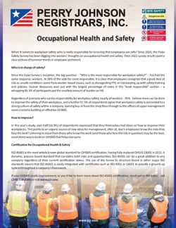 Occupational Health and Safety