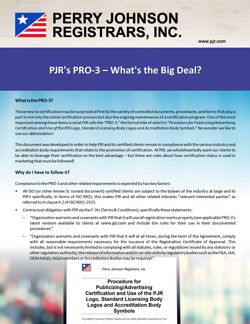 PJR's PRO-3 – What's the Big Deal?