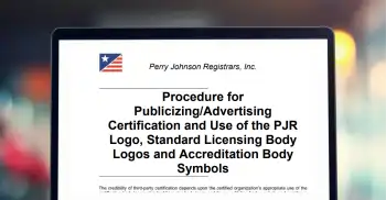Top portion of the PJR PRO-3 document on a laptop screen